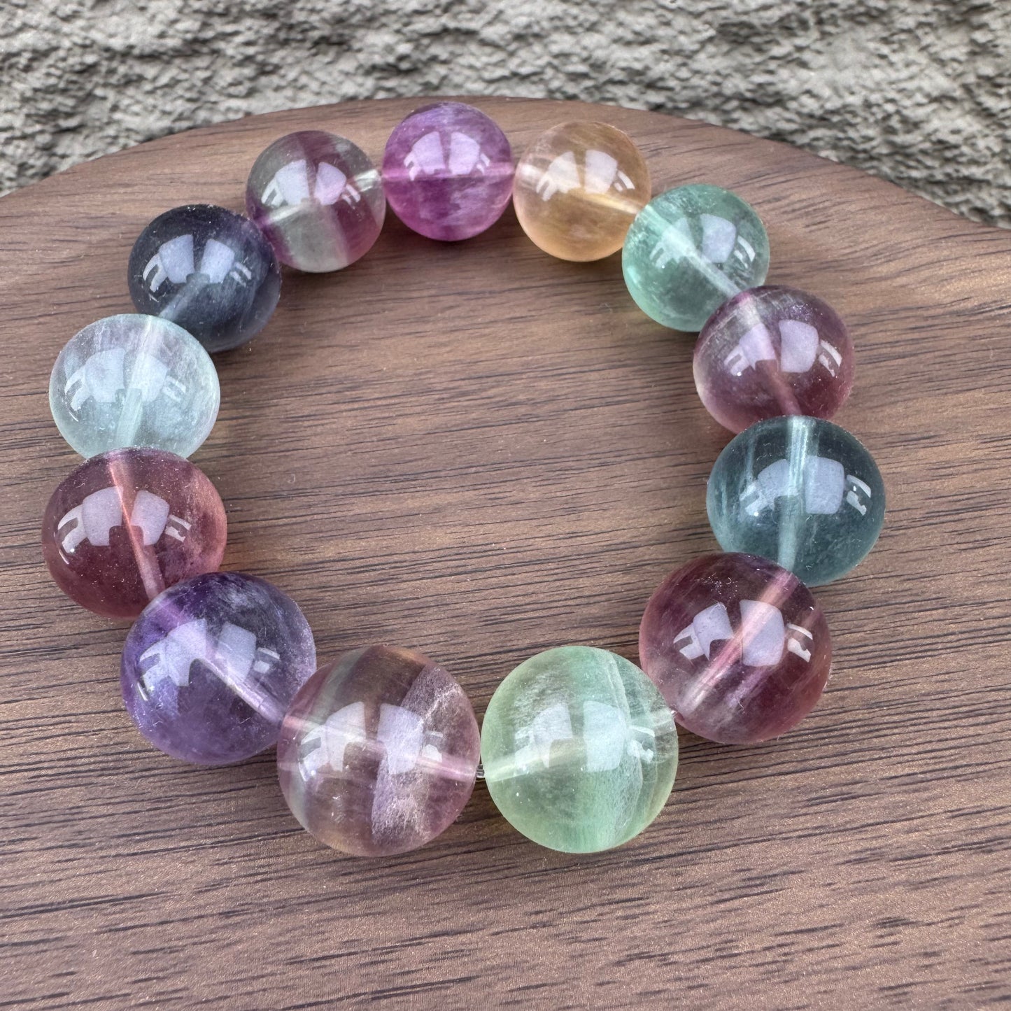 Gem Fluorite Max 17mm-23mm