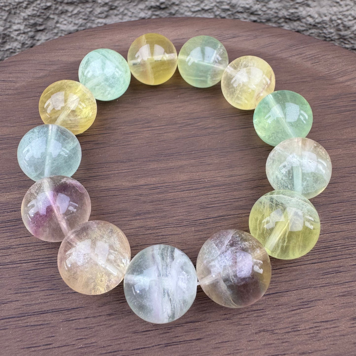 Gem Fluorite Max 17mm-23mm